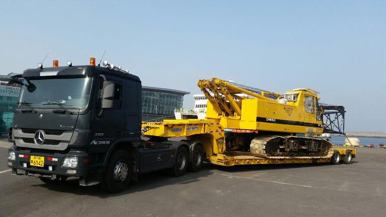 앵글  65톤 크레인 운송사진(1장)