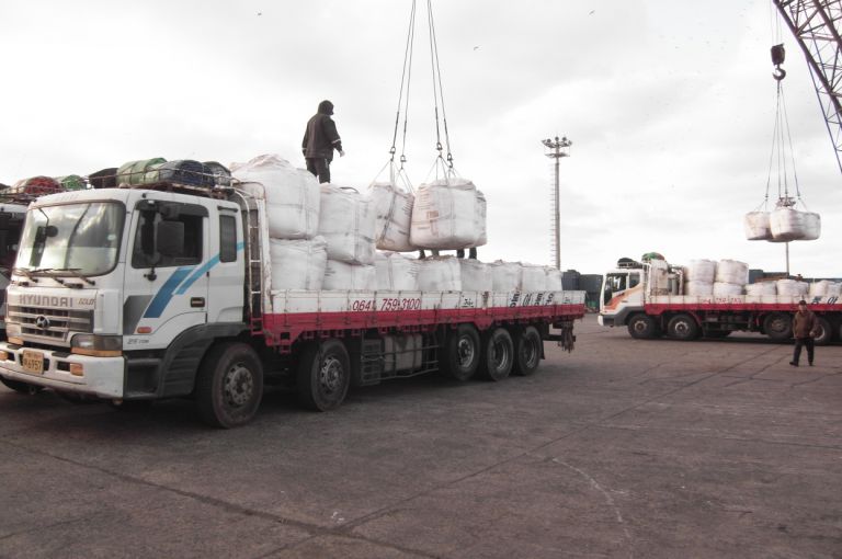 도로사업소 제설제수송