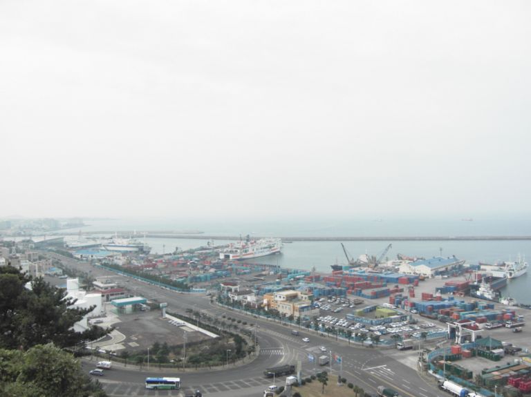 제주항3,4,5부두전경