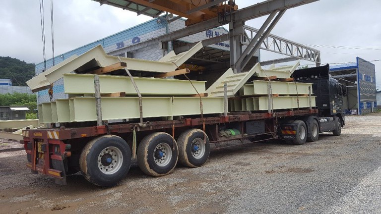 H빔 작업사진(4장)