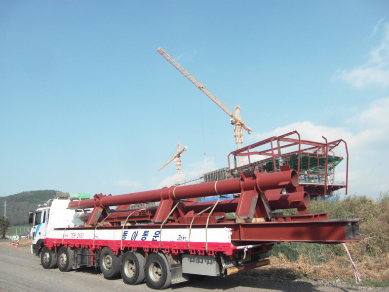 H빔 작업사진(3장)