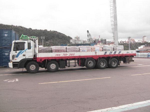 건축자재운송(벽돌)