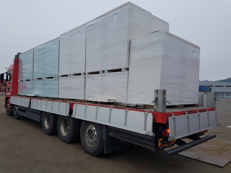 석고보드 작업사진(5장)