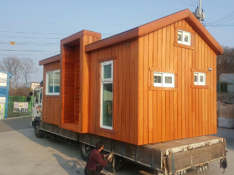 방갈로 주택 작업사진(3장)