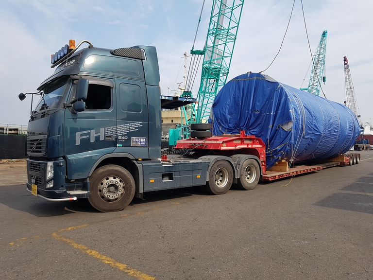 특수 고압탱크 작업사진(5장)