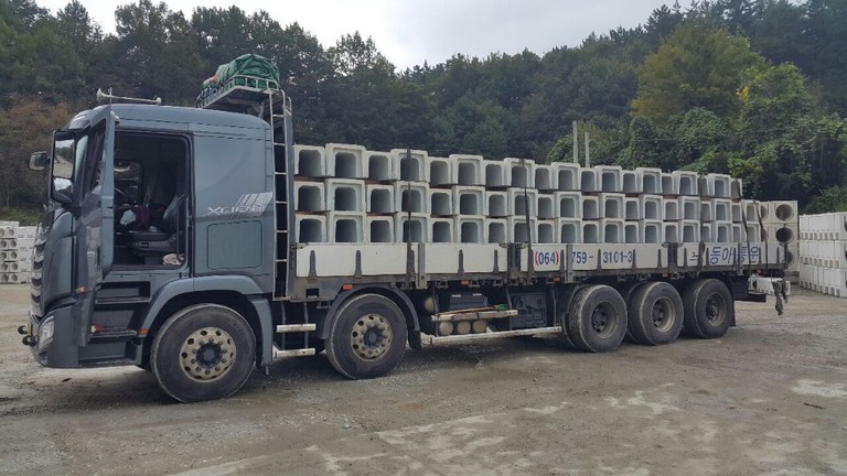 흄관 운송사진(5장)