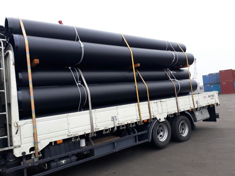 PE관 운송사진(3장)