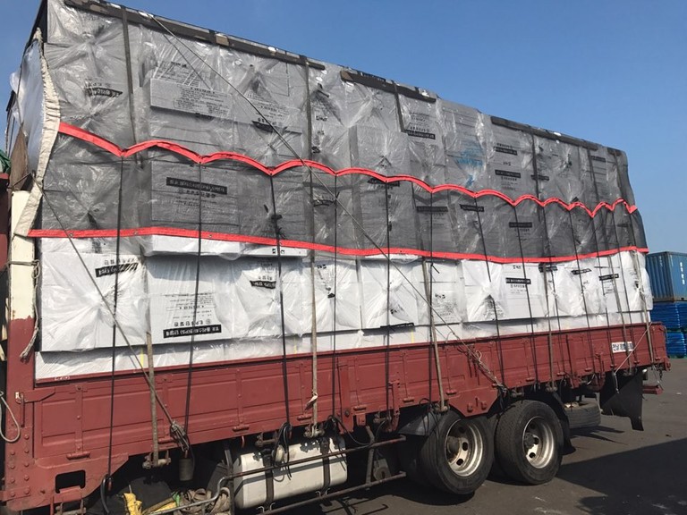 단열재 운송사진(2장)