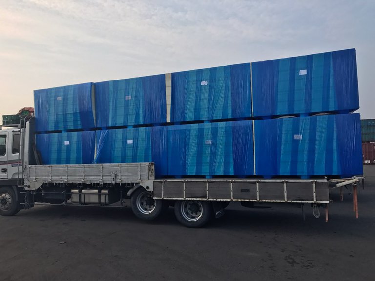 단열재 운송사진