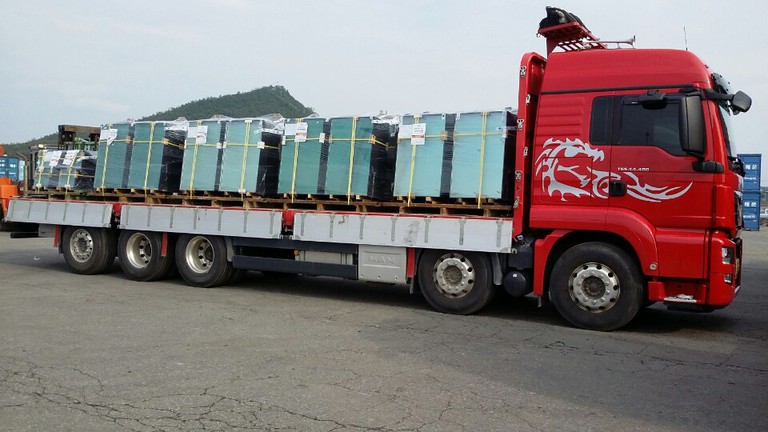 유리 운송사진(3장)