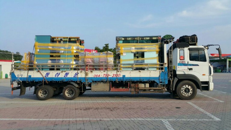 유리 운송사진(4장)